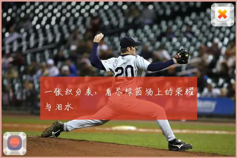 一张积分表，看尽绿茵场上的荣耀与泪水