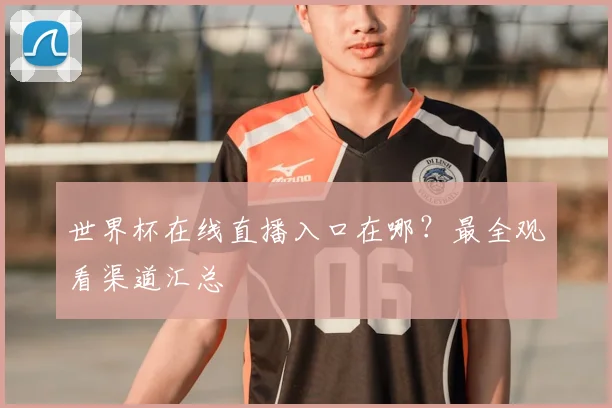 世界杯在线直播入口在哪？最全观看渠道汇总