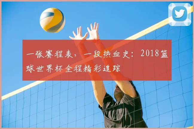 一张赛程表，一段热血史：2018篮球世界杯全程精彩追踪