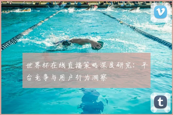 世界杯在线直播策略深度研究：平台竞争与用户行为洞察